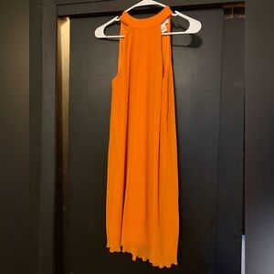 Bright orange dress - women’s medium